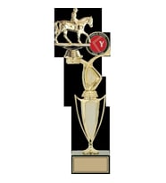 ODAK KUPA - Figürlü Kupalar - At / Binici Figürlü Kupalar FG-043 B - 41 cm