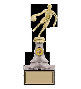 ODAK KUPA - Figürlü Kupalar - Basketbol Kadın Figürlü Kupalar FG-010 B - 26 cm