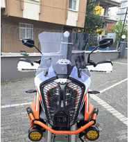 MOTOCAM KTM 1290 Super Adventure Ön Cam 2021-2026 Model 41cm Füme Renkli