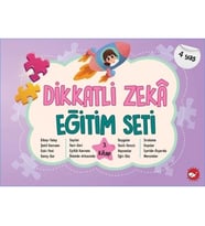 Dikkatli Zeka Eğitim Seti 3. Kitap (4 Yaş)
