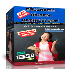 Eğlenceli BİLSEM Hazırlık Seti (6 Süper Kitap)
