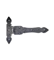 Antika Tarz Dekoratif Pirinç Kuyruklu Düğmeli Menteşe No3 - 155x240 Mm, Oksit