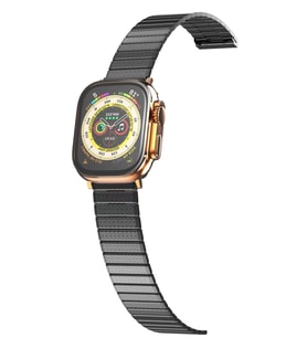 Mey İthalat® Watch 38Mm Made Metal Kordon - Siyah