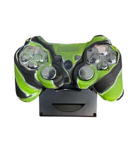 Ps3 Joystick Silikon Kılıf Dualshock Koruyucu Kılıf Yeşil Siyah