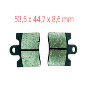 SUZUKİ ÖN FREN DİSK BALATASI FA283/4 UYUMLU  AN250-400