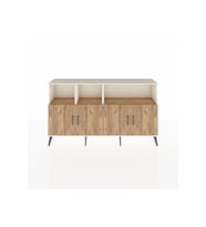 Arges Konsol 6 Raflı 4 Kapaklı 176x30x99 Aytaşı-Çam