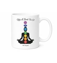 Yoga Matından Çıkmayanlara Esnek Beden Dingin Zihin Çakralar Kupa Bardak Hediye