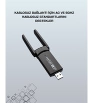 Northcity AC1200 USB WiFi Adaptör - Yüksek Hızlı Kablosuz Bağlantı Çözümü