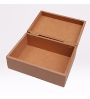 Hobi ERDL 90046 Dekoratif Öğrenci Kutusu Ahşap MDF cnc kesim El Yapım (Ham)