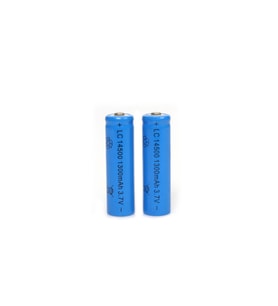 1300 Mah 3.7 V Şarj Edilebilir Kalem Pil Lc 14500 Şarj Edilebilen Kalem Pil 2'li