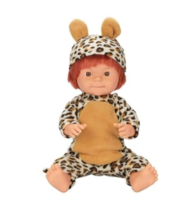 BEBELOU HAYVAN KOSTÜMLÜ BEBEK SET 40CM