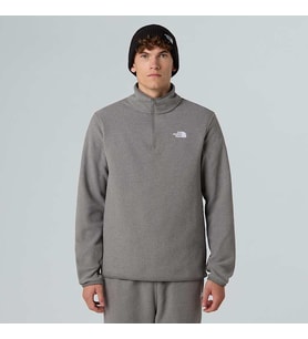 M GLACIER FLEECE 1/4 ZIP JACKET GREY