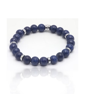 Lapis Lazuli Taşlı Bay Bayan Doğal Taş Bileklik 201025844