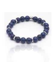 Lapis Lazuli Taşlı Bay Bayan Doğal Taş Bileklik 201025844
