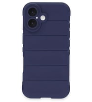 iPhone 16 Kılıf Optimum Silikon - Lacivert