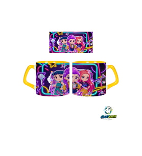 GHOSTBASTIR DESIGN K-Pop Demon Hunters Kupa Bardak Tek Adet 0885