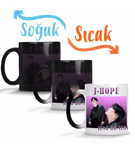 J Hope Bts Vintage Sihirli Kupa Bardak Porselen