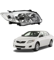 Toyota Corolla 2007-2010 Far Lambası Ön Far Sağ