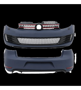 VW Golf 6 GTI 2008-2013 Tampon Seti Komple Ön Arka YAN 5K0807079 Wisco
