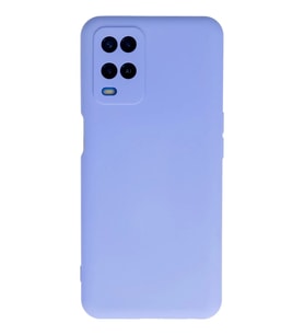 A54 4G Kılıf Nano içi Kadife Silikon - Lila