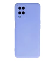 A54 4G Kılıf Nano içi Kadife Silikon - Lila