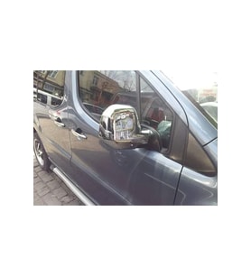 Peugeot Partner Tepee Uyumlu Ayna Kapağı 2 Parça Abs Krom 2008 2012