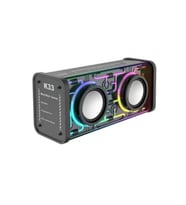 K33 Double Blast Mech Cannon Bluetooth Hoparlör RGB Aydınlatmalı 16W Süper Güçlü