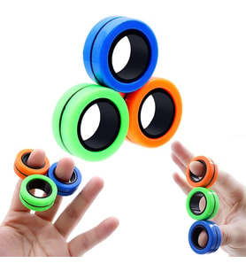 Manyetik Stres Yüzüğü Fidget Ring (Çok Renkli)