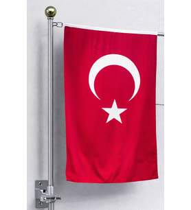 20x30 cm Türk Bayrağı – İç ve Dış Mekan Kullanımına Uygun – Duvar, Balkon, Okul ve Tören Bayrağı (Kırmızı-Beyaz)