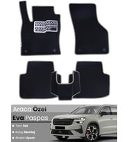 SKODA KODİAQ (2024-2025) Uyumlu EVA Paspas Tam Set–Oto Paspas,Araca Özel,Kolay Montaj