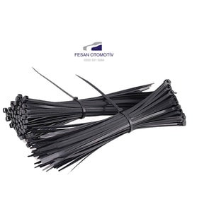 4.8 400MM CIRT KELEPÇE SİYAH RENK 100 ADET