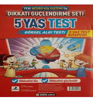 Dikkati Güçlendirme Seti 5 Yaş Test