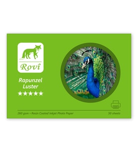 Rovi Rapunzel Parıltı (Luster) Fotoğraf Kağıdı 260gsm 50yp - 10 x 15 cm