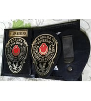 WAW YAKIN KORUMA-ROZETLİ CÜZDANI+KEMER ROZETI SATINAL-SADECE,YAKIN KORUMA KIMLIK KARTLI PERSONELE SATILIR.-SIVILE SATILMAZ