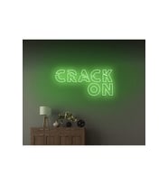 CRACK ON Yazılı Neon Tabela