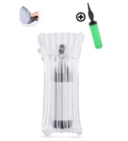 10 Adet Havalı Torba Airbox 18x33 + Pompa - Büyük Boy Şişe Kargo Koruyucu Havalı Poşet Ambalaj