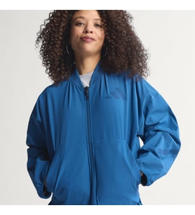 adidas KF1822 W Z.N.E. WV BOM Kadın Eşofman Üstü (Mavi)