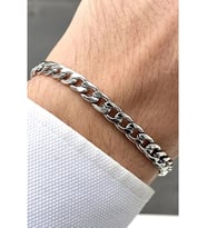 Gurmet Çelik Erkek Bileklik 6mm h081b