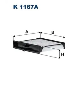 FILTRON K1167A Polen Filtresi (Karbonlu) 7701064237 8671018402
