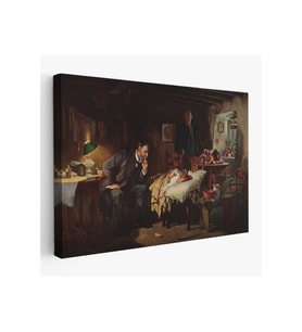 The Doctor Tablosu - Joseph Tomanek Luke Fildes-6639