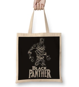 Pantera Negra Panther 2 Bez Çanta Uzun Saplı