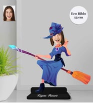 Kişiye Özel Kadın Ahşap Eco Biblo -16