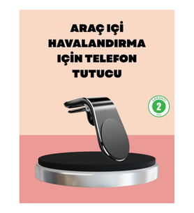 Mey İthalat® Güçlü Manyetik Araç Telefon Tutucu – GPS Navigasyon İçin İdeal