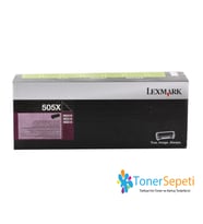 Tonersepeti Lexmark 505X-50F5X00 Orjinal Toner 10K.