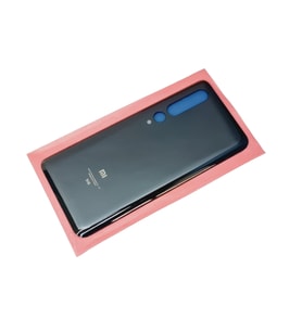 Xiaomi Mİ 10 Arka Kapak Batarya Pil Kapağı 5G (CAM) SİYAH