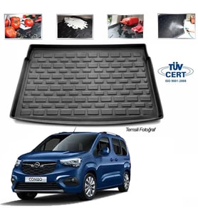 Opel Combo Bagaj Havuzu Paspası 2019 Sonrası