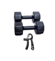 PS SPOR 3 KG DAMBIL ÇİFT + SAYAÇLI AYARLANABİLİR EL YAYI  (3 KG X 2 ADET GÖNDERİM YAPILIR)