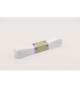 Gül Grogren Kurdele Beyaz 20mm