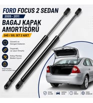 Ford Focus 2 Sedan 2005-2011 Bagaj Amortisörü Sağ Sol Set 2 Adet – Dengeli ve Güvenli Açılma