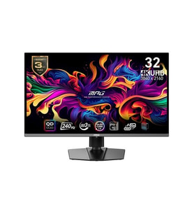 MSI 31.5 FLAT QD OLED MPG 321URX 0.03MS 240HZ HDMI-DP GAMING MONİTÖR 3840X2160
